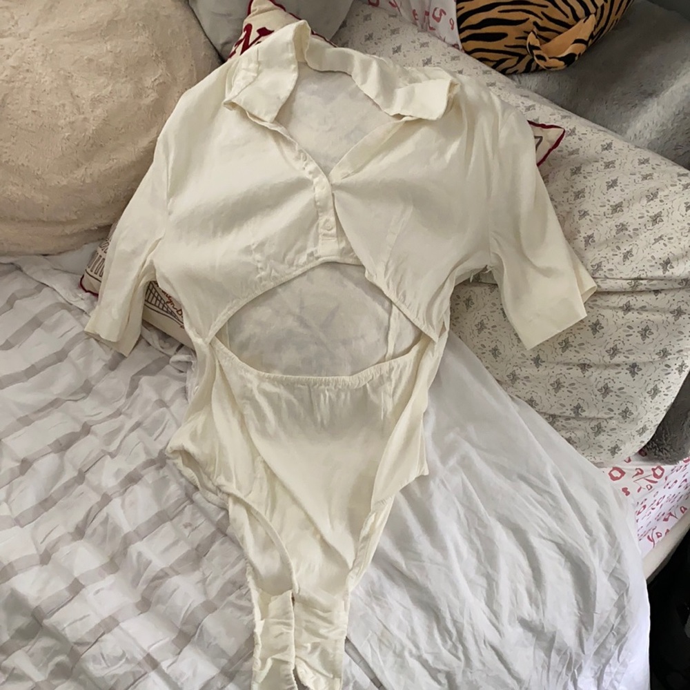 Zara Cur Out Bodysuit